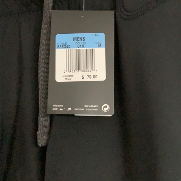 Nike Men’s Black/White Athletics S Med Pants NWT! - Picture 2 of 5